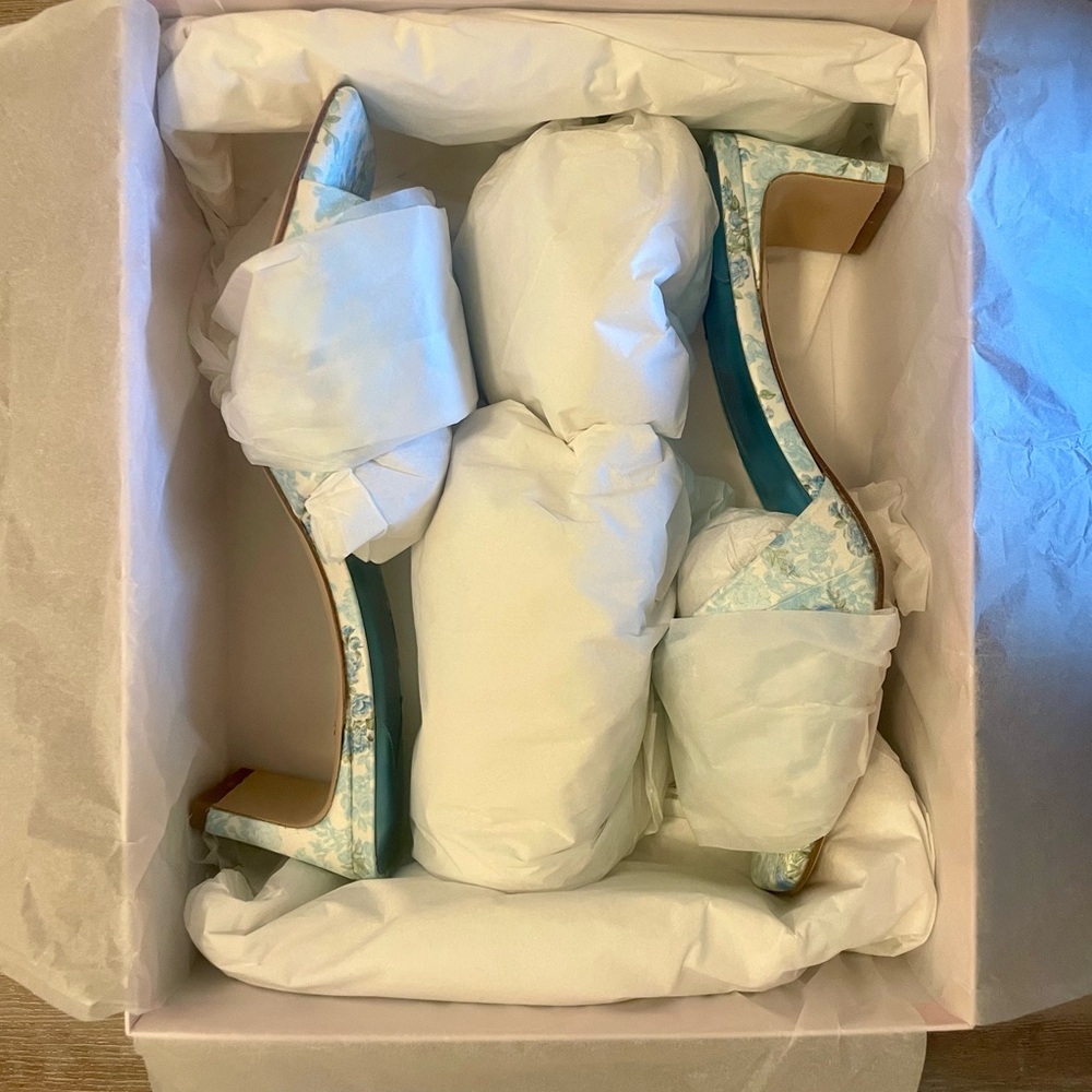 LoveShackFancy x Sophia Webster Margaux Mid Mule 39.5 - Picture 3 of 7